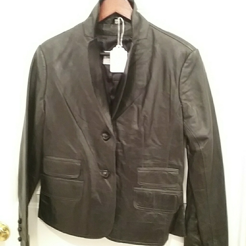 Pam McCoy Genuine Leather jacket     (#94B)